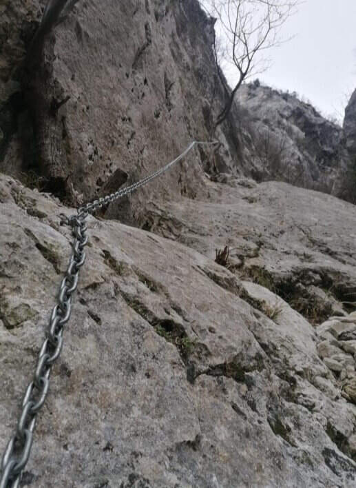 Sentiero Attrezzato del Canalino della Balza Forata - foto 7