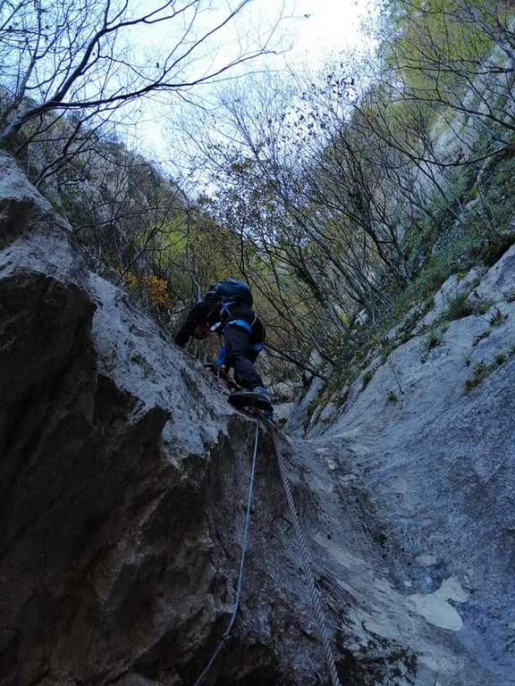 Sentiero Attrezzato del Canalino della Balza Forata - foto 4