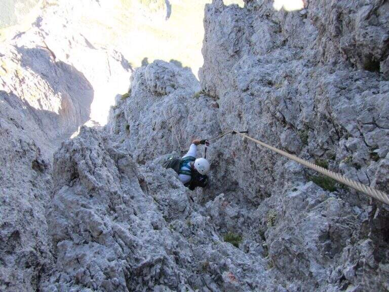 Ferrata Antonio Berti allo Schiara - foto 6