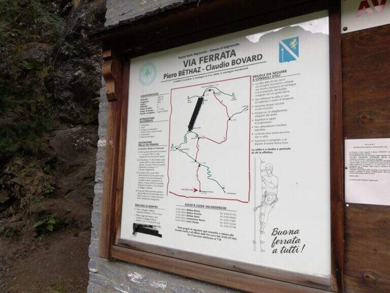 Ferrata Bethaz Bovard