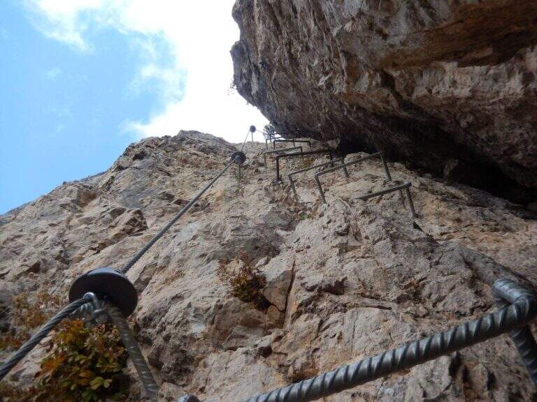 Ferrata Gianni Biasin al Passo Pertica - foto 12