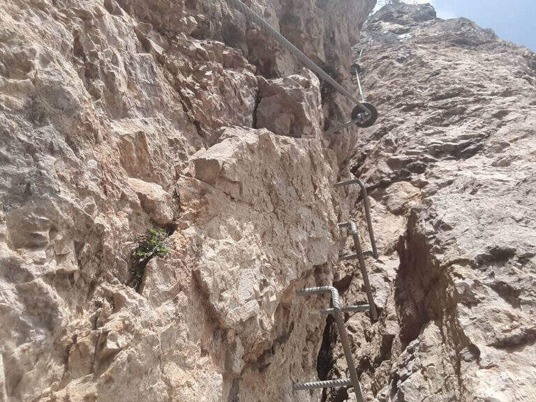 Ferrata Gianni Biasin al Passo Pertica - foto 8