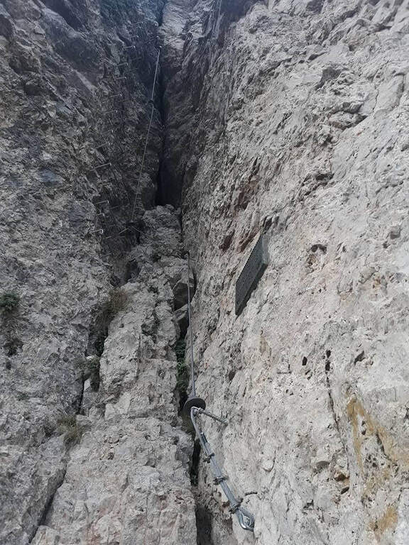 Ferrata Gianni Biasin al Passo Pertica - foto 7