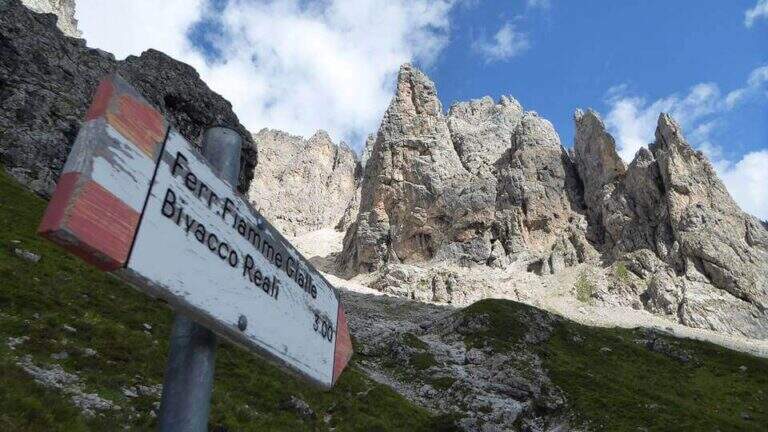 Ferrata Fiamme Gialle alla Croda Granda - foto 3