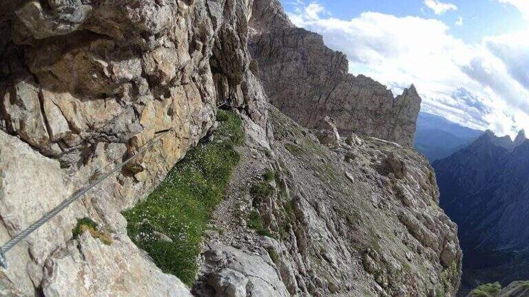 Ferrata Fiamme Gialle alla Croda Granda - foto 56