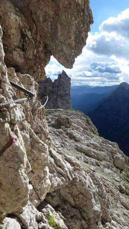 Ferrata Fiamme Gialle alla Croda Granda - foto 59