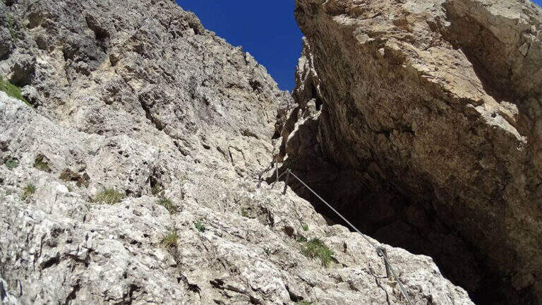 Ferrata Fiamme Gialle alla Croda Granda - foto 17