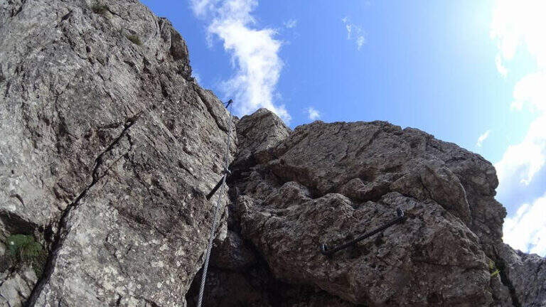 Ferrata Fiamme Gialle alla Croda Granda - foto 23