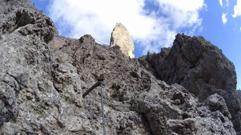 Ferrata Fiamme Gialle alla Croda Granda - foto 63