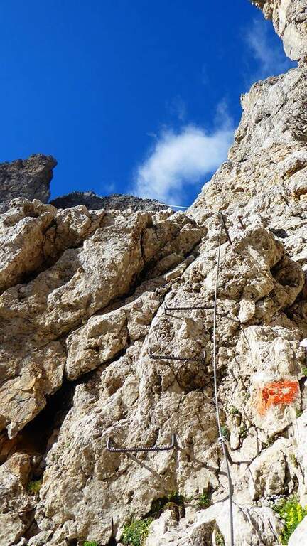 Ferrata Fiamme Gialle alla Croda Granda - foto 30