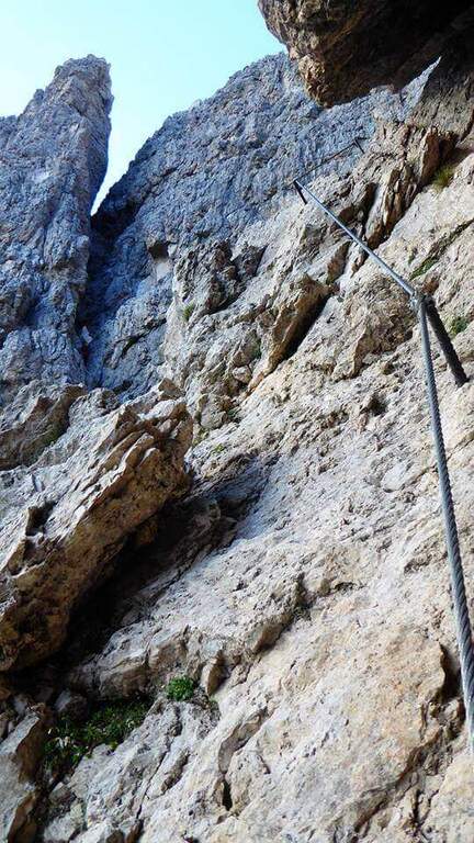 Ferrata Fiamme Gialle alla Croda Granda - foto 20