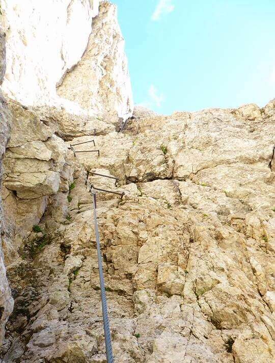 Ferrata Fiamme Gialle alla Croda Granda - foto 19