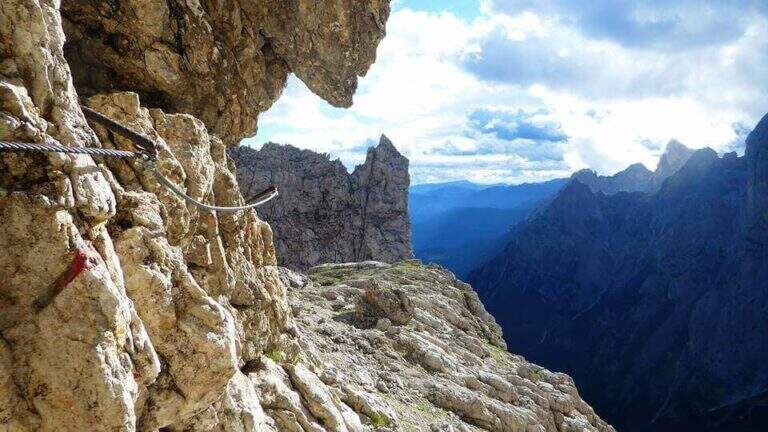 Ferrata Fiamme Gialle alla Croda Granda - foto 25