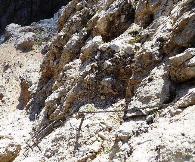 Ferrata Fiamme Gialle alla Croda Granda - foto 18