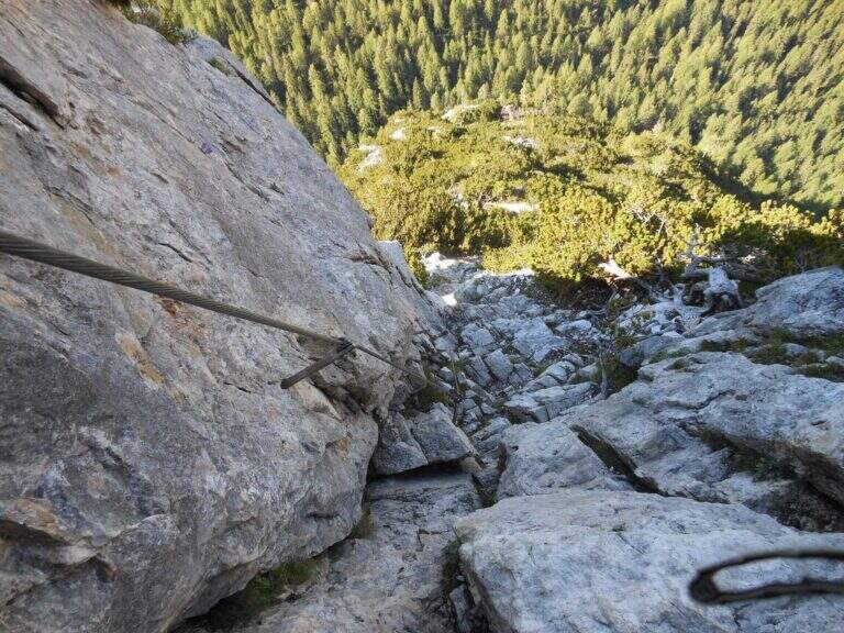 Ferrata Bovero al Col Rosà - foto 11