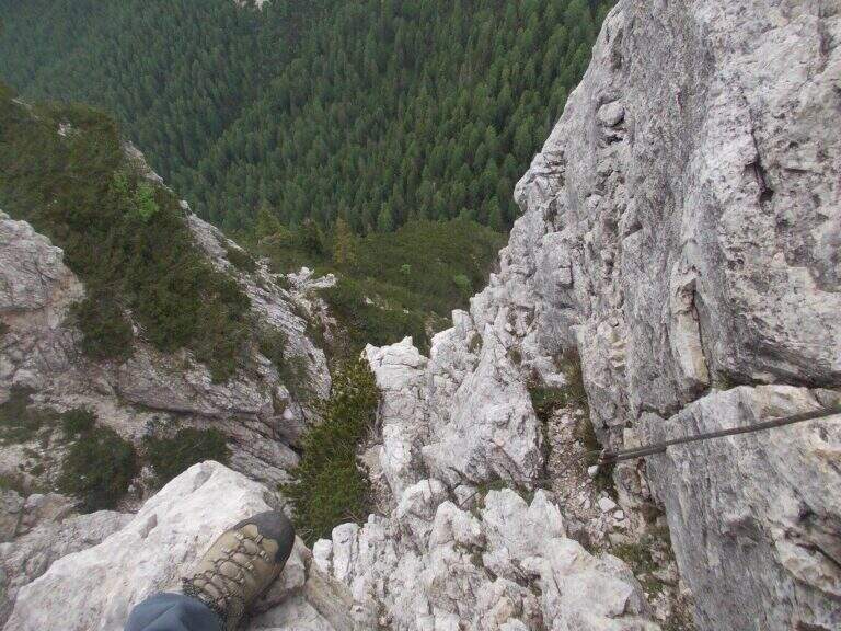 Ferrata Bovero al Col Rosà - foto 18