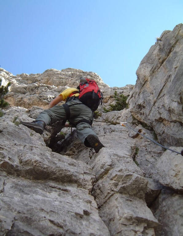 Ferrata Bovero al Col Rosà - foto 9