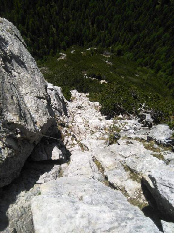 Ferrata Bovero al Col Rosà - foto 13