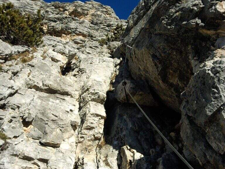 Ferrata Bovero al Col Rosà - foto 15