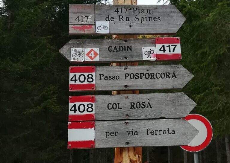 Ferrata Bovero al Col Rosà - foto 4