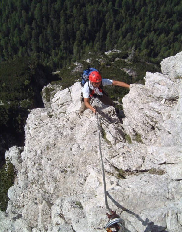 Ferrata Bovero al Col Rosà - foto 20