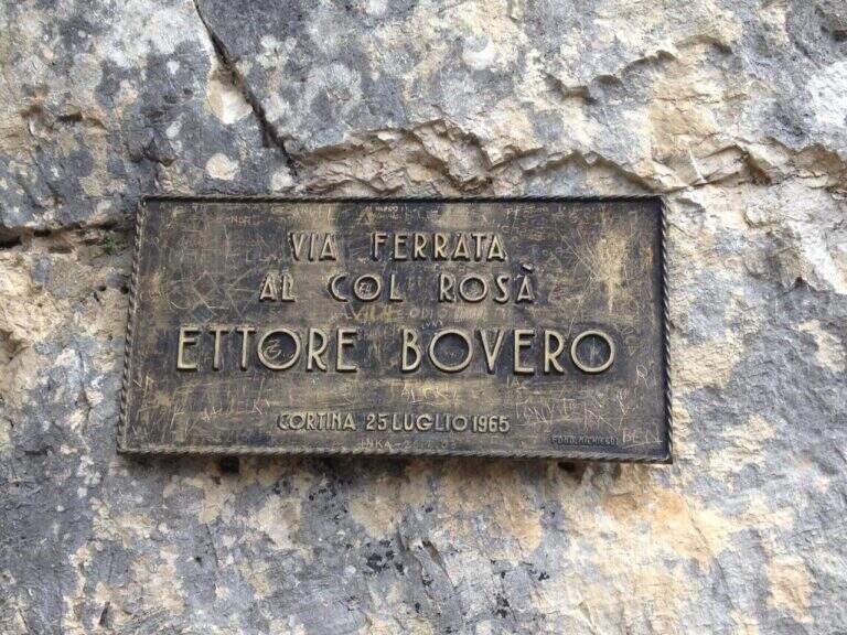 Ferrata Bovero al Col Rosà