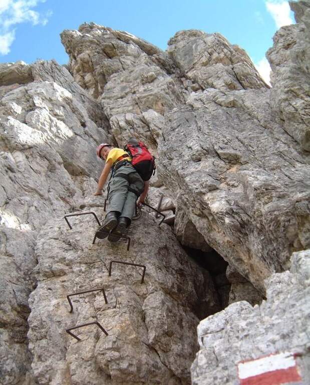 Ferrata Bovero al Col Rosà - foto 28