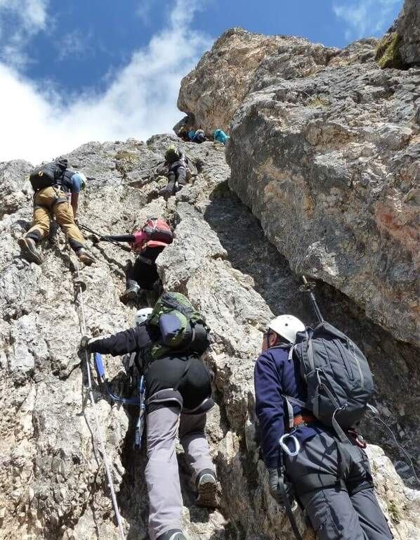 Ferrata Brigata Alpina al Col dei Bos - foto 10