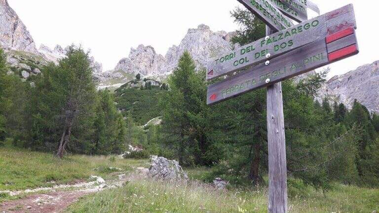 Ferrata Brigata Alpina al Col dei Bos - foto 3