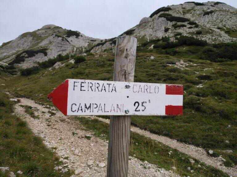 Ferrata Carlo Campalani al Carega - foto 5