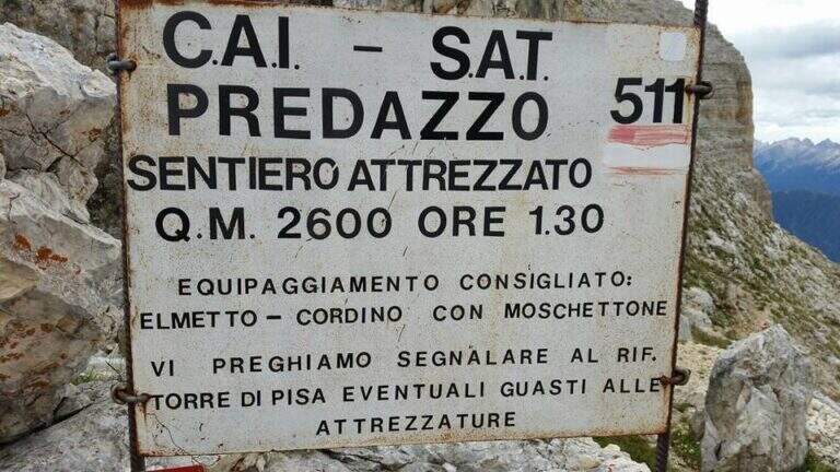 Ferrata dei Campanili del Latemar