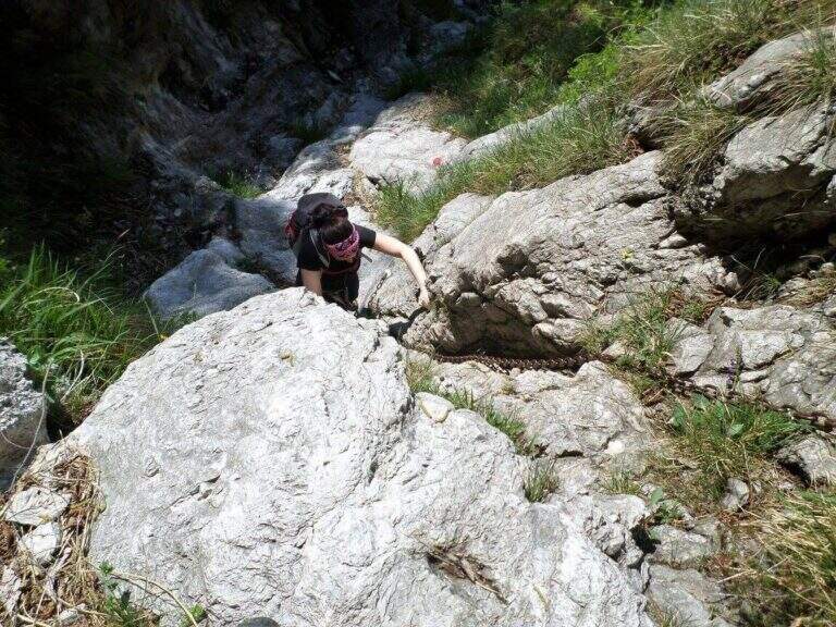 Ferrata al Canalone Belasa - foto 22