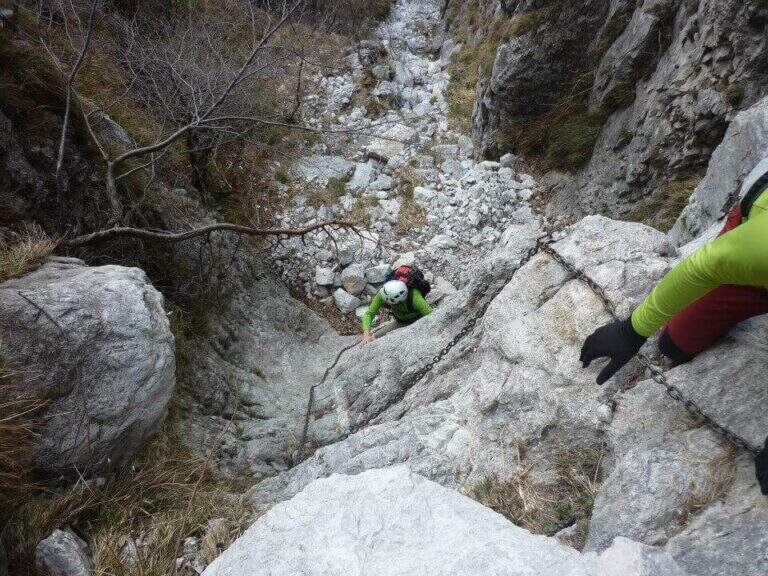 Ferrata al Canalone Belasa - foto 19