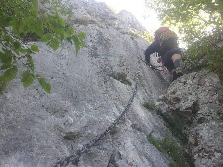 Ferrata al Canalone Belasa - foto 16