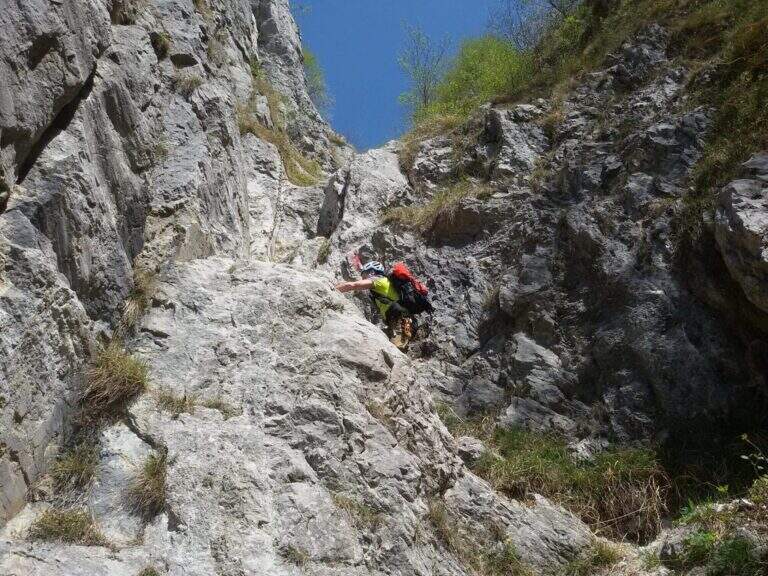 Ferrata al Canalone Belasa - foto 4