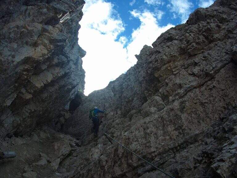 Ferrata Capitano Bilgeri al Monte Piano - foto 7