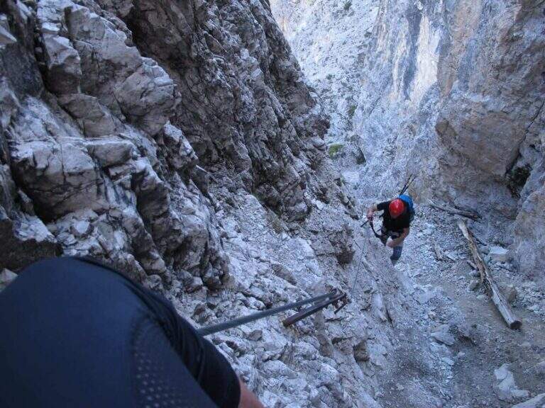 Ferrata Capitano Bilgeri al Monte Piano - foto 6
