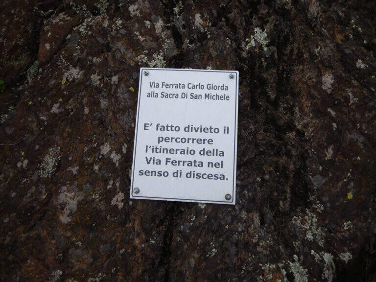 Ferrata Carlo Giorda alla Sacra di San Michele - foto 41