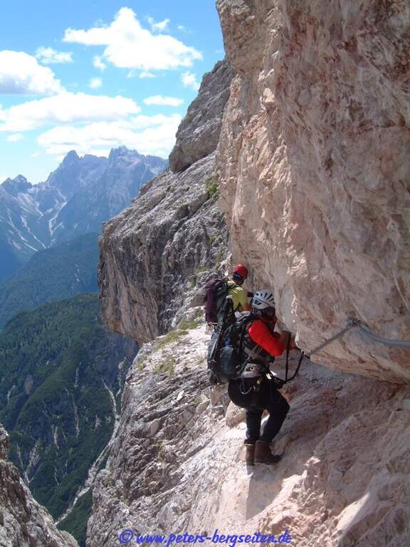 Ferrata Cengia Gabriella al Monte Giralba - foto 22