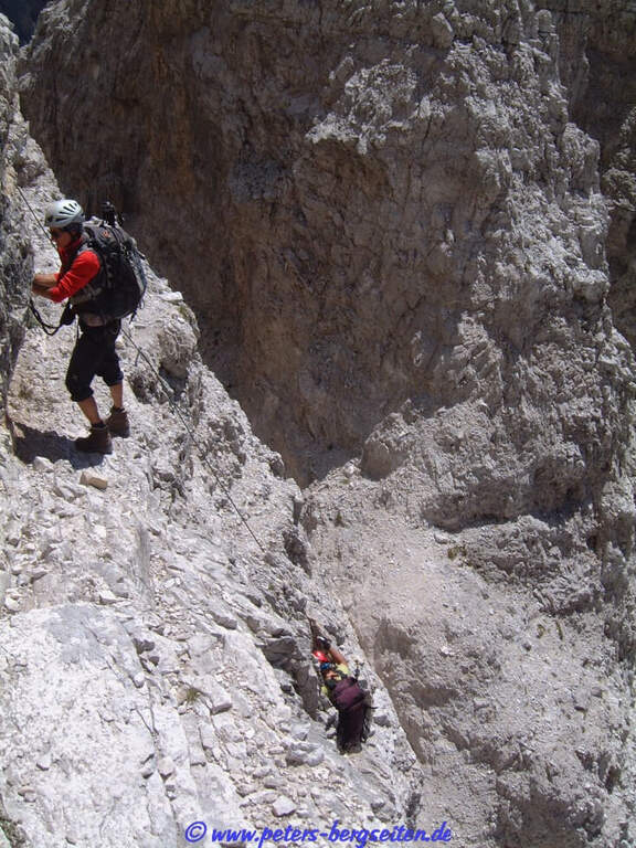Ferrata Cengia Gabriella al Monte Giralba - foto 30