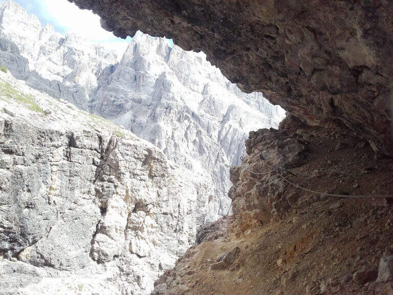 Ferrata Cengia Gabriella al Monte Giralba - foto 19