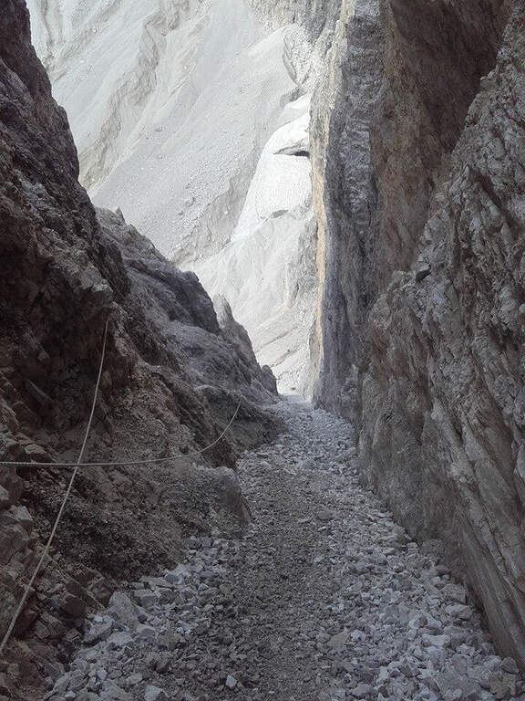 Ferrata Cengia Gabriella al Monte Giralba