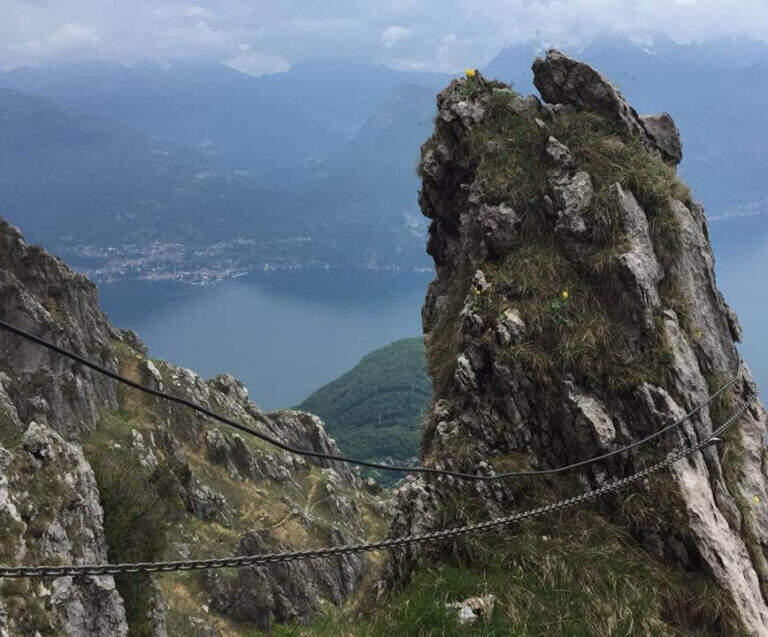 Ferrata del Centenario CAO Como - Monte Grona - foto 12