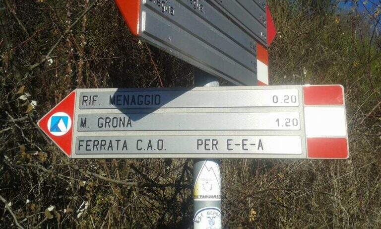 Ferrata del Centenario CAO Como - Monte Grona - foto 4