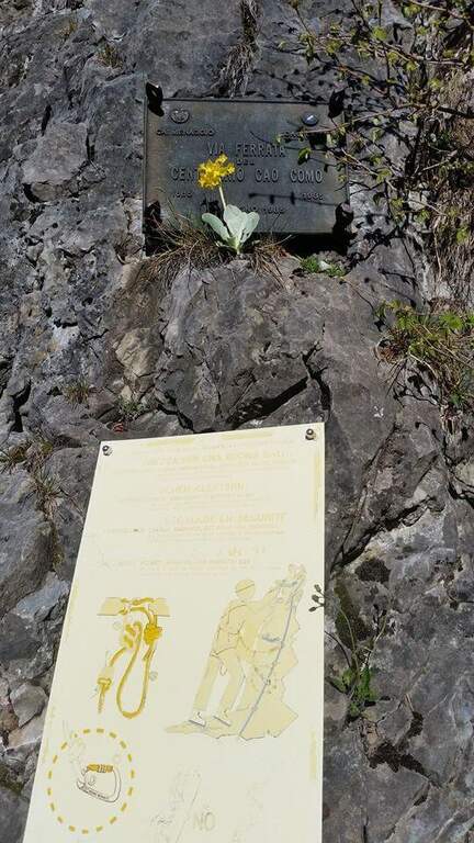 Ferrata del Centenario CAO Como - Monte Grona - foto 7