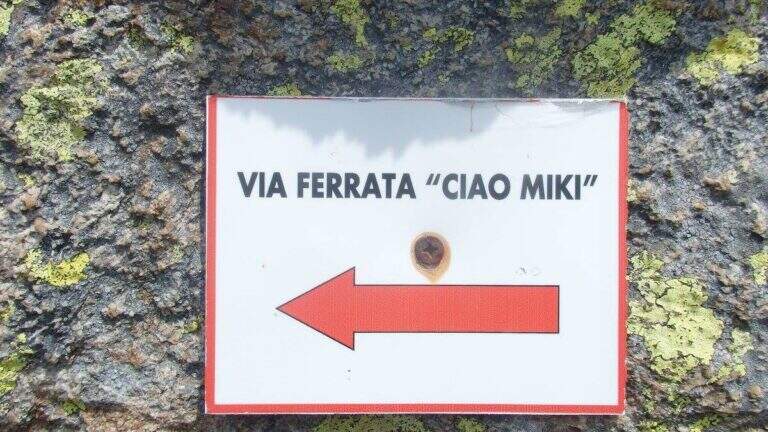 Ferrata Ciao Miki al Monte Mars