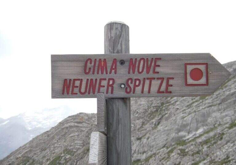 Ferrata Sasso delle Nove (Cima Nove)