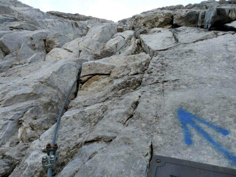 Ferrata Nord del Coglians (Weg der 26er) - foto 20
