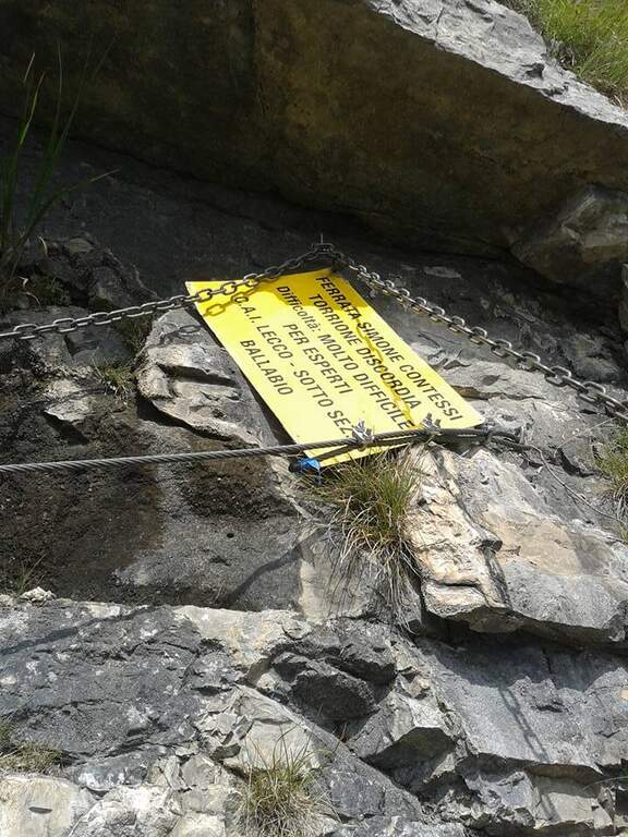 Ferrata Contessi al Monte Due Mani - foto 47