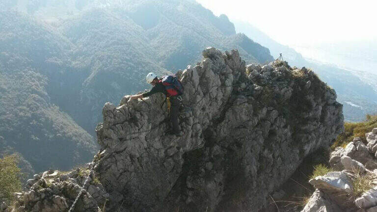 Ferrata Contessi al Monte Due Mani - foto 17